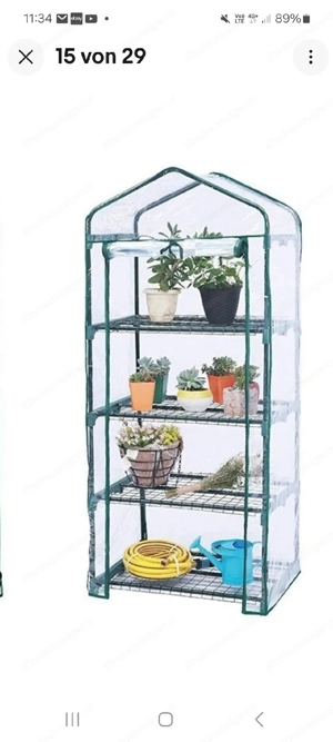 Gewächshaus für Terrasse Balkon Zimmer