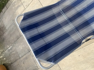 klappbare Gartenliege Liege Bild 2