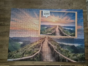 1000 Teile Puzzle  Bild 3