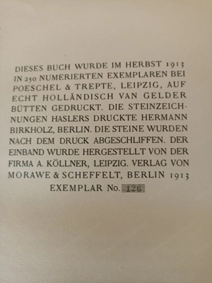 Antikes Buch , sehr rar Limitiert weltweit Bild 2