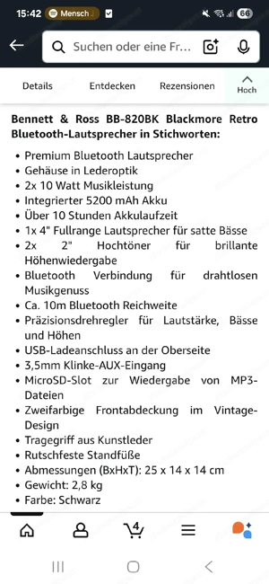 Bennett & Ross Lautsprecher Bild 3