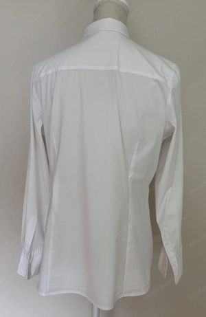 Weiße langarm Damen Bluse von S.Oliver Bild 3
