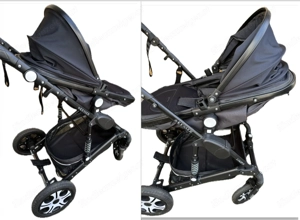 Neuw. Kesser Kinderwagen Loops Buggy schwarz Bild 10
