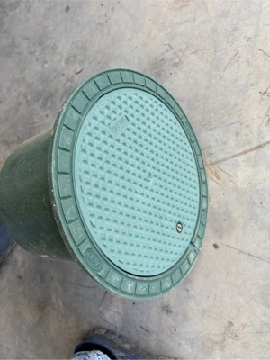 Rasenschacht mit 110 mm Rohranschluss Bild 2