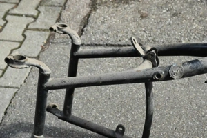 BMW R51 Oldtimer Motorrad Rahmen Bj. 1939 Bild 8