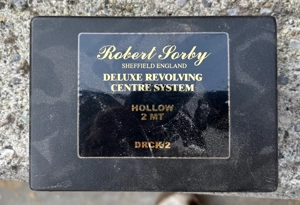 Robert Sorby Deluxe Revolving Centre System   Mitlaufkörner Set   2MT Bild 2