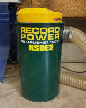 Record Power RSDE2 Absauganlage   Werkstattabsaugung   ideal für Drechselbank