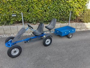 GoKart 2-Sitzer inkl. Anhänger