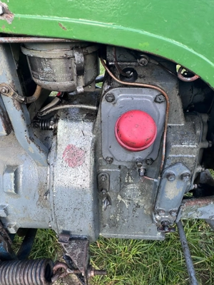 Steyr T80 mit Seilwinde und Mähwerk Bild 10