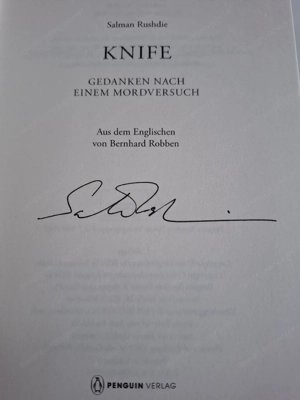 KNIFE...Salman Rushdie Bild 2