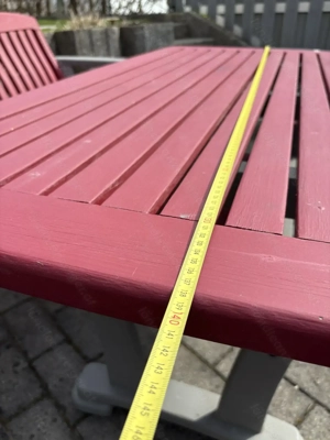 Gartengarnitur , Gartenbank , Gartenstuhl, Gartentisch hochwertig und stabil Bild 7