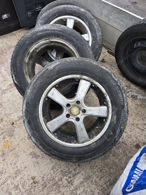 Original Volvo XC90 Winter u. Sommerräder   Alufelgen mit Continental Reifen Bild 3