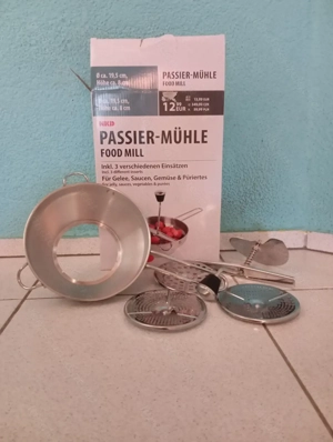 Passiersieb aus Edelstahl Bild 3