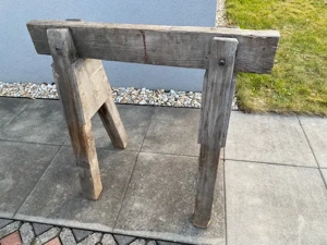 Schwerlastbock aus Holz