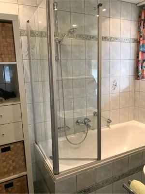 Badewannenfaltwand 3 - flügelig Bild 2