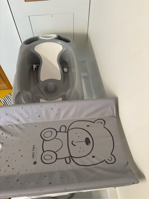Badewanne - Wickeltisch, Bade-Wickelkombination ab der Geburt Bild 4