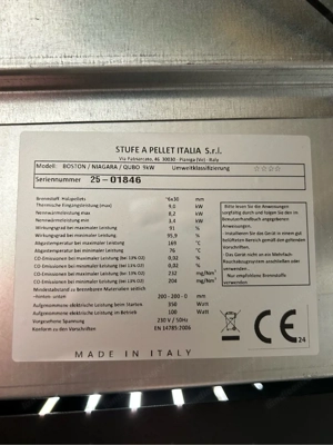 Pelettofen Bild 4
