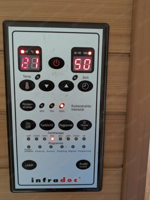 Wellness für Zuhause - Infrarot-Wärme-Kabine Bild 4