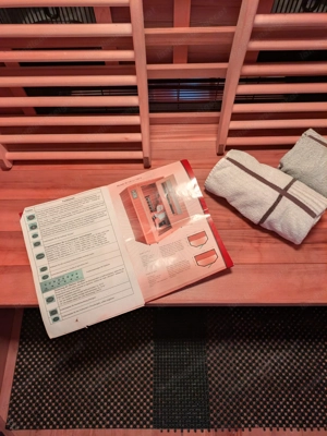 Wellness für Zuhause - Infrarot-Wärme-Kabine Bild 5