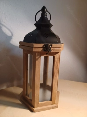 Windlicht - Holzlaterne