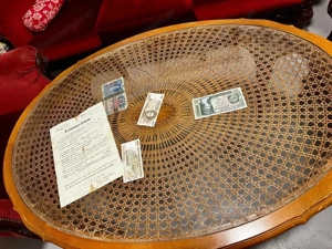 Vintage Chesterfield-Garnitur Bild 2