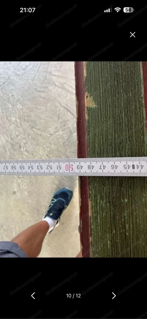 Antike Voglauer Bauerntruhe - handbemalt, Massivholz, Landhausstil Bild 10