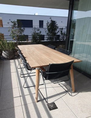 Gartentisch aus Teakholz 240 x 100 cm 