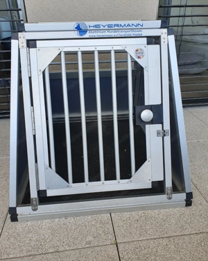 Hundebox Transportbox Auto von Heyermann Bild 2