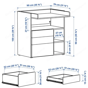Wickelkommode und Kleiderschrank  Bild 5