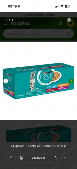 Nassfutter für Katzen Purina One