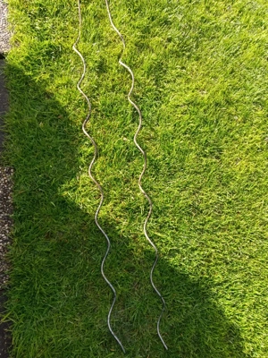 2 Bohnenstangen 180 cm