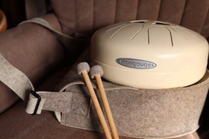 Klangauge inkl Filztasche (Original) - Meditations-Trommel   Zungentrommel Bild 4