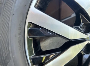 4x Original VW T6 Multivan Sommerräder 255 45R18 mit 18 Zoll Toluca Alufelgen Bild 5