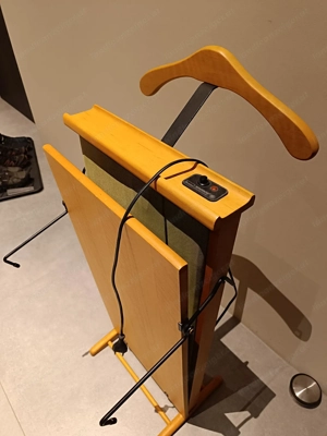 Herrendiener Hosenpresse Hosenbügler heizbar Bild 3