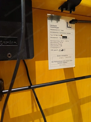 Herrendiener Hosenpresse Hosenbügler heizbar Bild 5