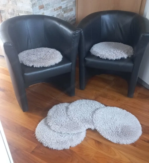 2 schwarze bequeme Stühle Bild 2