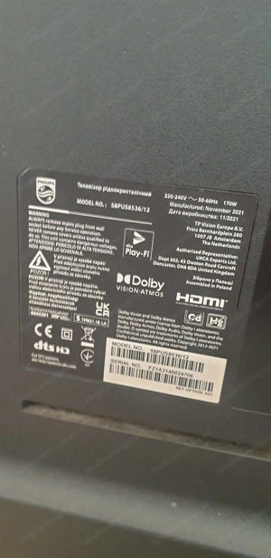 Phillips AMBITLIGHT 58 Zoll (146 cm) 4K Ultra HD LED mit einer Auflösung von 3840 x 2160 Pixeln Bild 2