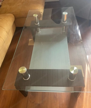 Couchtisch aus Glas
