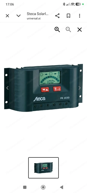 Solarladeregler PR3030