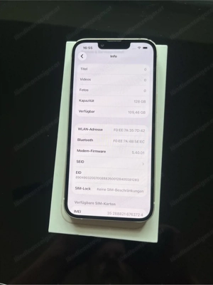 iPhone 13 in Starlight Bild 5