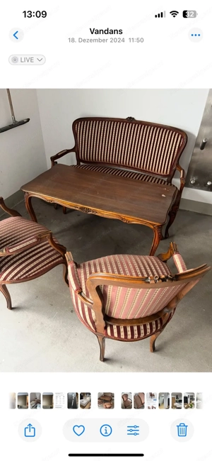 alte sitzgarniture  Bild 2