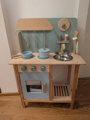 Gebrauchte Kinderspielküche mit Zubehör  Bild 3