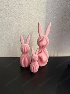 Deko - Hasen - 3d Druck - Ostern Bild 3
