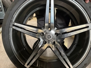 Komplettradsatz Hankook Sommerreifen 245 40 R21 inkl. Alufelgen Bild 4