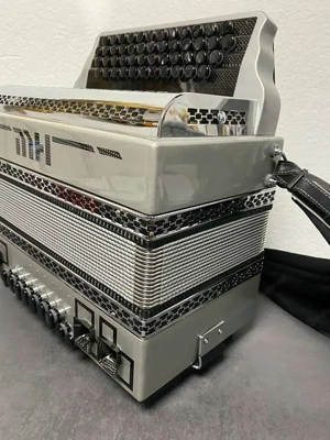 Steirische Harmonika Carbon B Es As Des Neuwertig Bild 8
