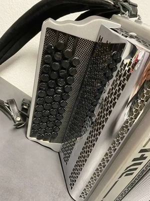 Steirische Harmonika Carbon B Es As Des Neuwertig Bild 3