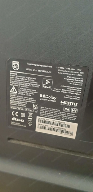 Phillips AMBITLIGHT 58 Zoll (146 cm) 4K Ultra HD LED mit einer Auflösung von 3840 x 2160 Pixeln Bild 4