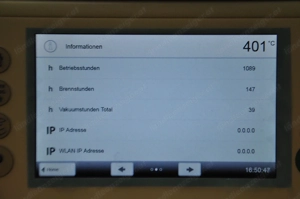 IVOCLAR - Programat - P 510 mit Vacuumpumpe Bild 7