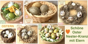 Billig ! Osterdeko Nest Eier Backform.. Bild 4