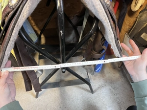 Breiter Westernsattel   15 Zoll   gebraucht Bild 3